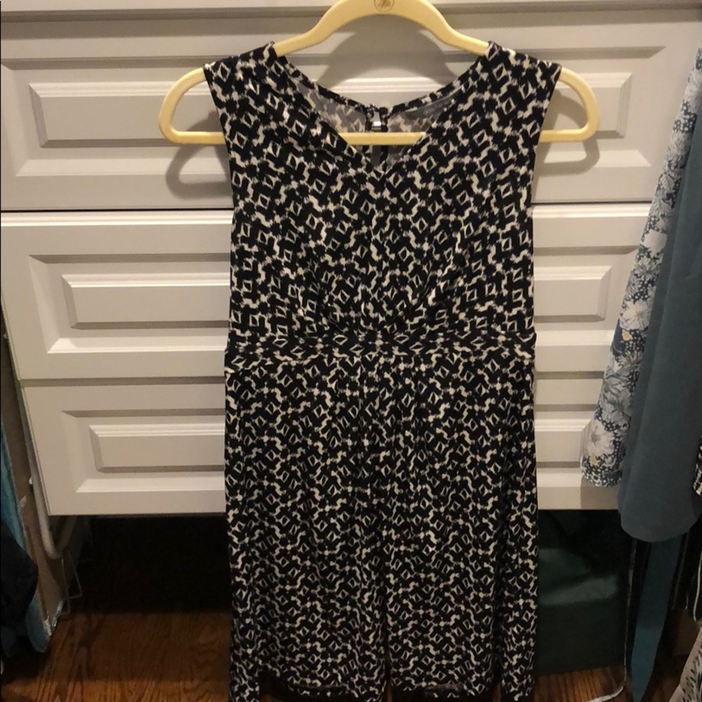 Black and white dress